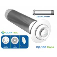 Припливно-витяжна установка з рекуперацією тепла CLIMTEC РД 100 База