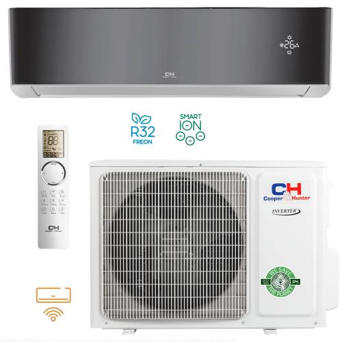 Тепловий насос Cooper&Hunter CH-S09FTXAM2S-BL Тепловий насос Cooper&Hunter CH-S09FTXAM2S-BL