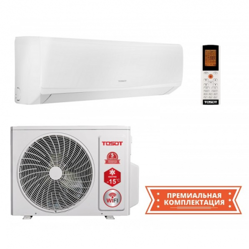 Настінний інверторий кондиціонер Tosot Orbis Inverter GP-07SL Wi-Fi