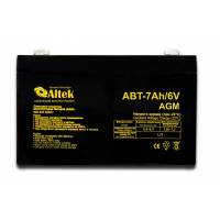 Акумуляторна батарея  Altek ABT-7Аh/6V AGM