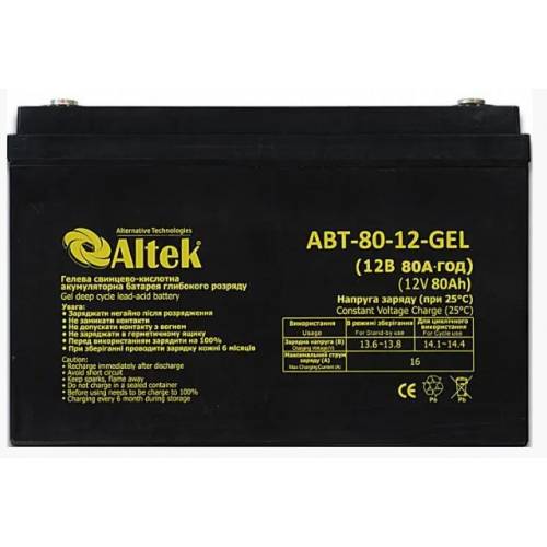 Акумуляторна батарея  ABT-100Аh/12V GEL