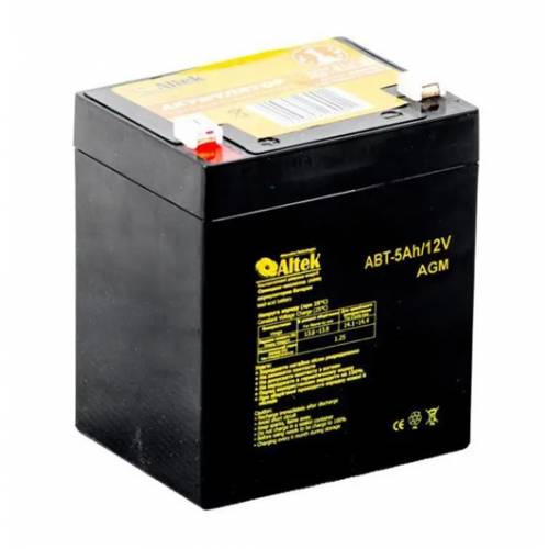 Акумуляторна батарея  Altek ABT-5Аh/12V AGM