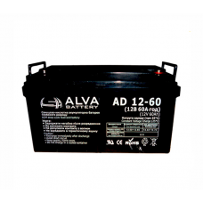 Акумуляторна батарея ALVA battery AD12-60