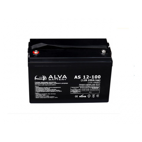 Акумуляторна батарея ALVA battery AS12-100
