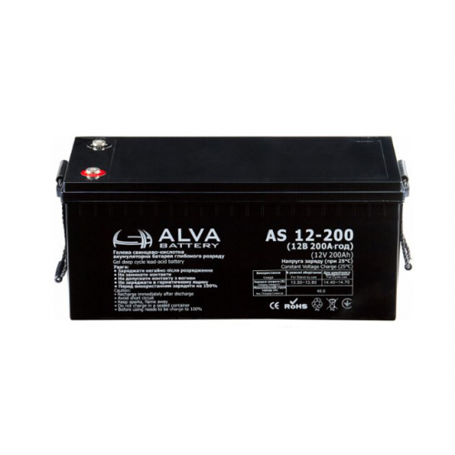 Акумуляторна батарея ALVA battery AS12-200
