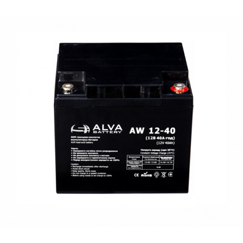 Акумуляторна батарея ALVA battery AW12-40