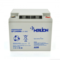Акумуляторна батарея  MERLION AGM GP12400 12V 40 Ah