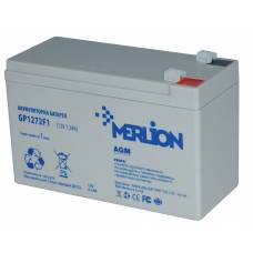 Акумуляторна батарея  MERLION AGM GP1272 12V 7,2 Ah