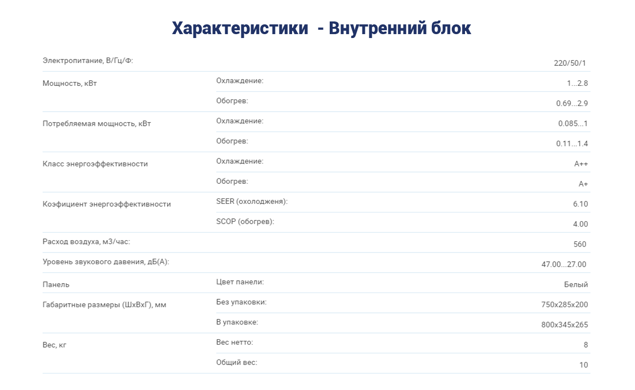 кондиционер AUX ASW-H09A4-DI ION
