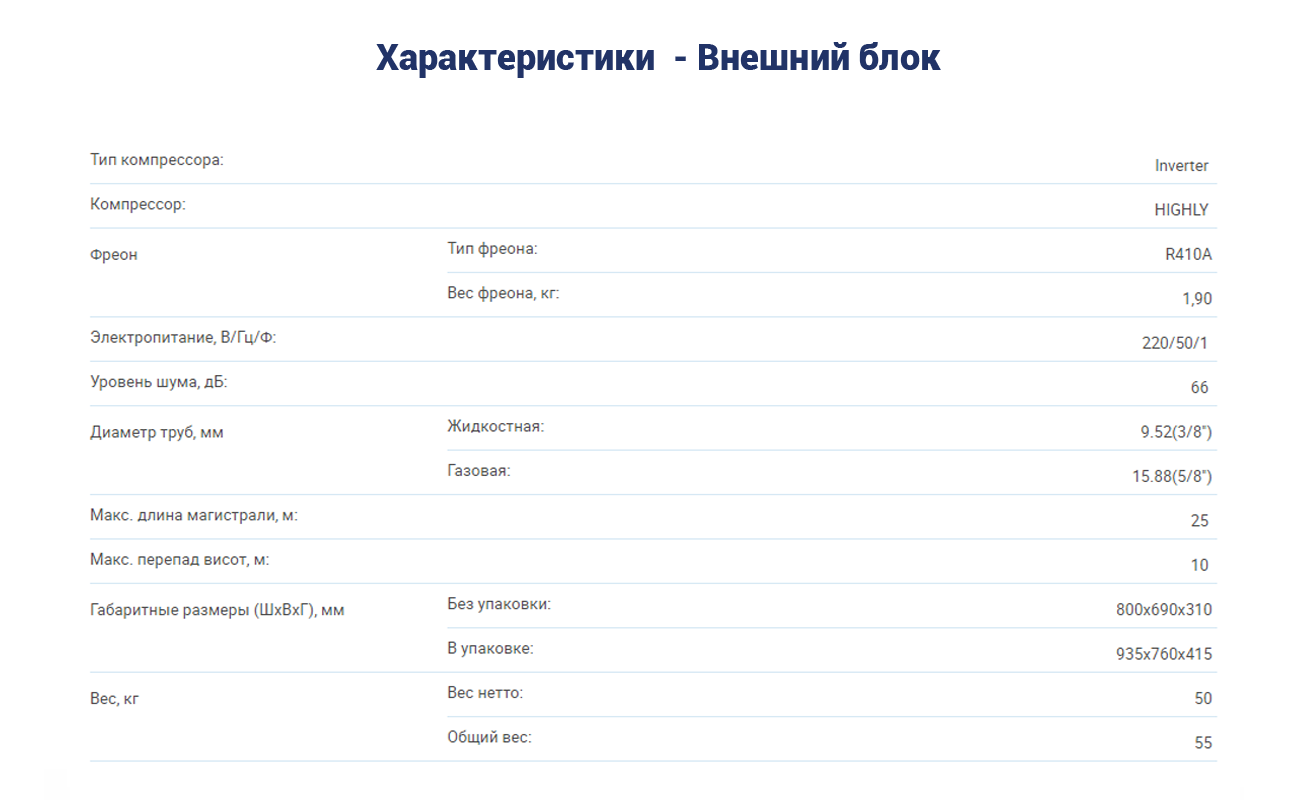 кондиционер AUX ASW-H24A4-DI Инверторный кондиционер AUX ASW-H24A4-DI